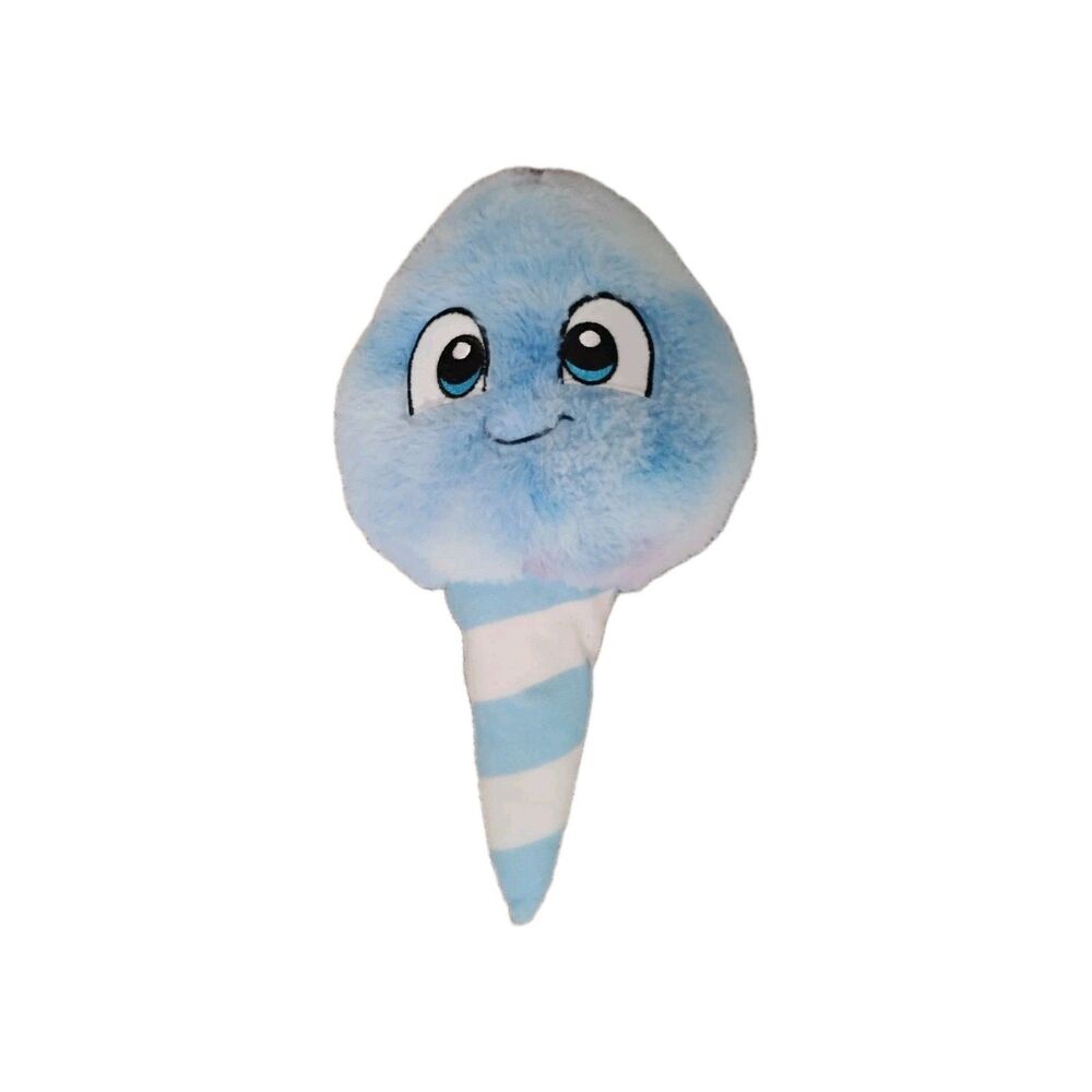 Cotton Candy Blue/ White Pillow Stuffed Plush Toy